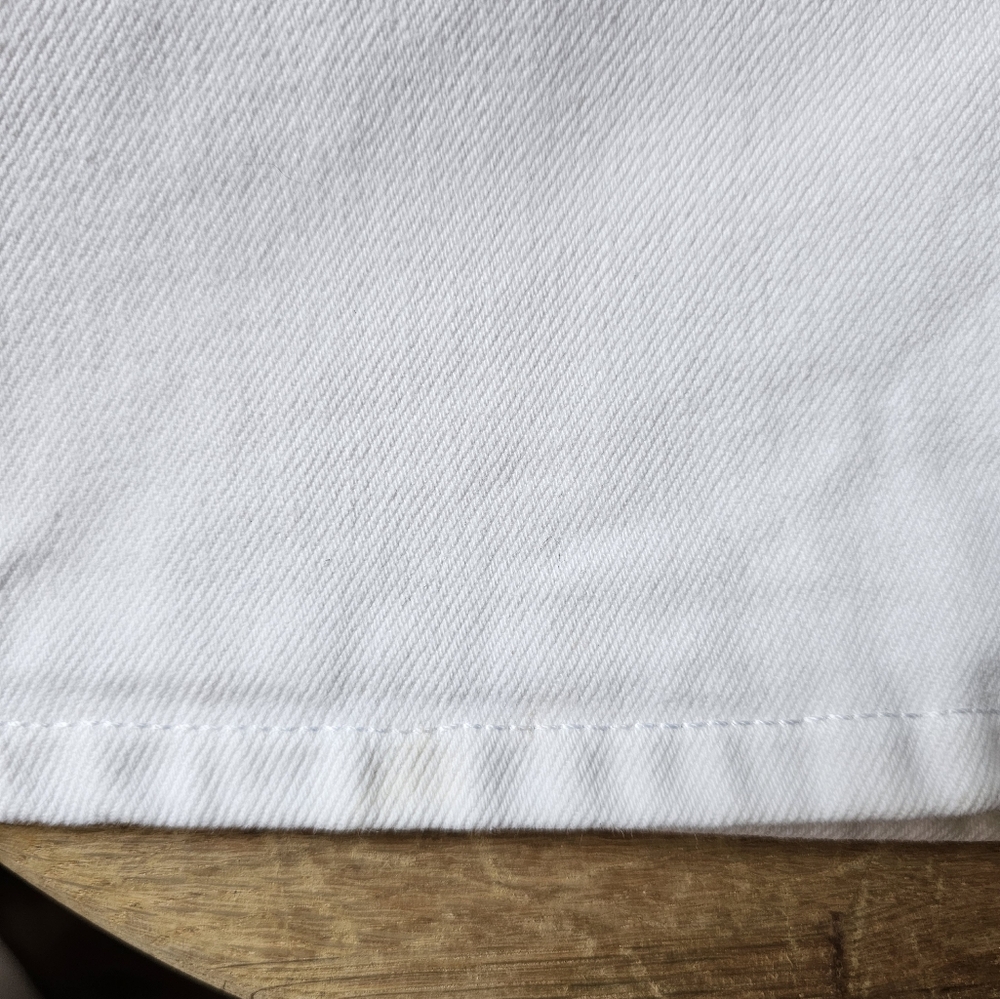 Everlane White Denim A Line Skirt 100 cotton - Picture 10 of 11